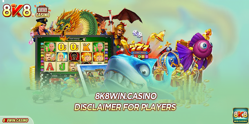 Disclaimer for players
