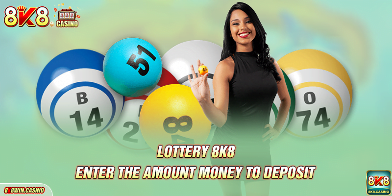 Enter the amount money to deposit